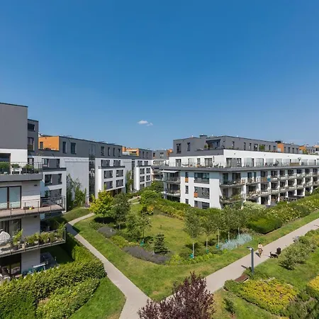 Sarmacka Apartment With Balcony Warsaw Wilanow By Noclegi Renters Exterior foto