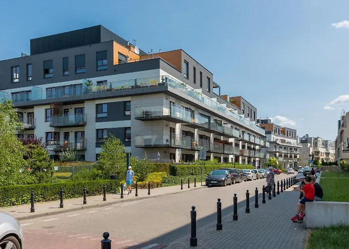 Sarmacka Apartment With Balcony Warsaw Wilanow By Noclegi Renters