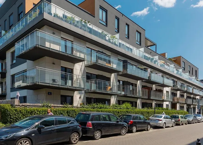 Sarmacka Apartment With Balcony Warsaw Wilanow By Noclegi Renters